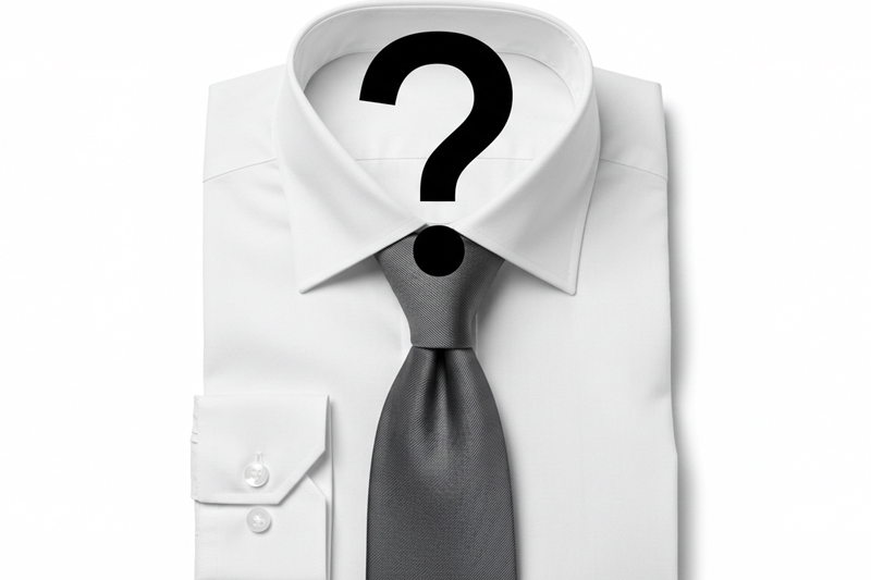 ウイングカラーに合わせるものは？